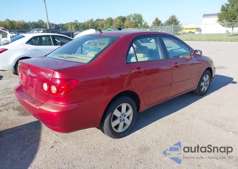 2005 Toyota Corolla Le из США, поврежденный, VIN 2T1BR32E75C473786